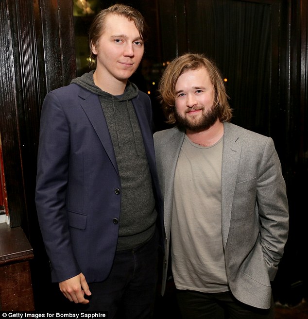 Haley Joel Osment sports a shock full of facial hair at premiere after