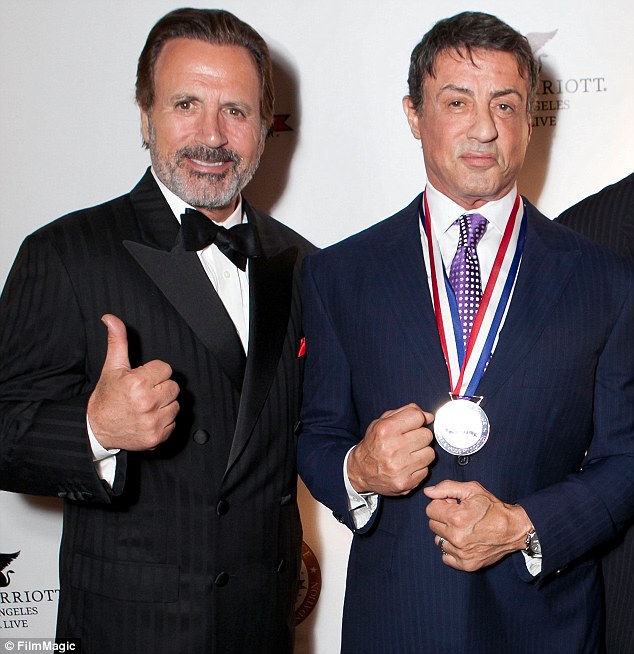 Sylvester Stallone's brother Frank checks into Betty Ford Center rehab