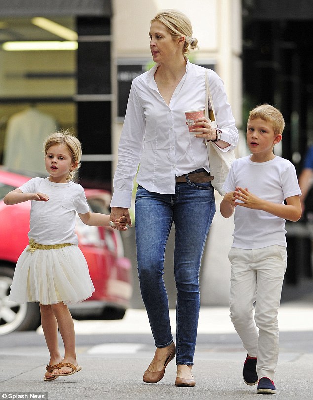 Kelly Rutherford's heartbreak at being forced to send her children to