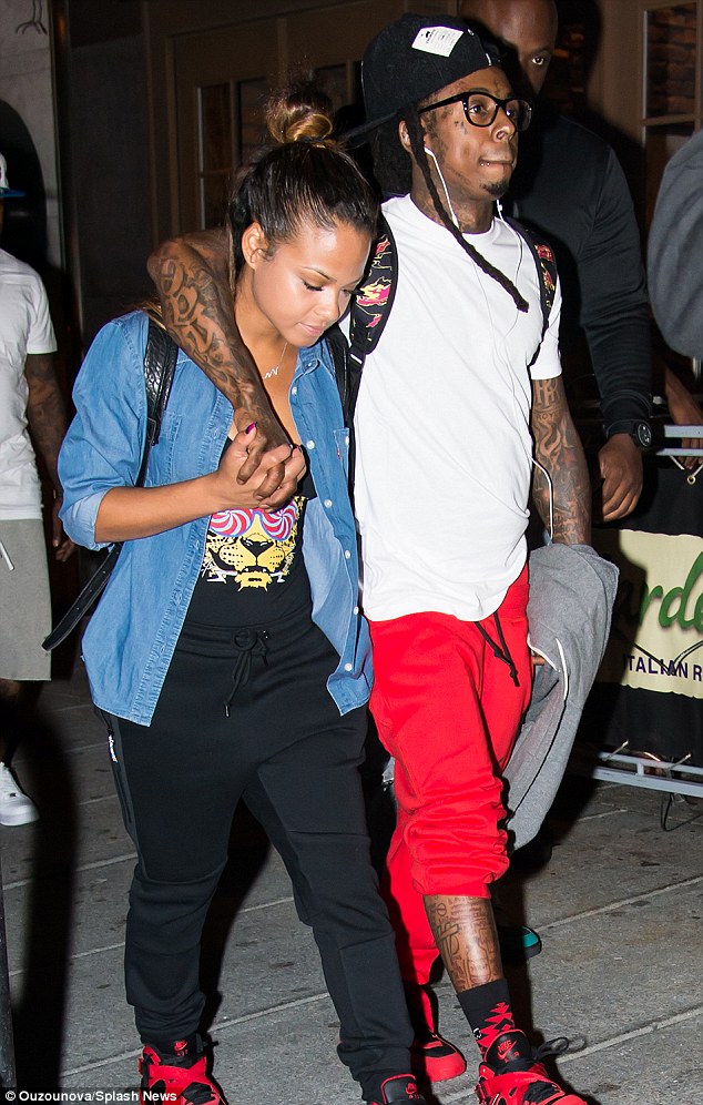 Christina Milian and Lil Wayne fuel romance rumours spotted together 2