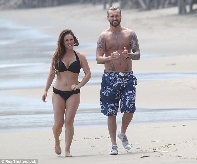 Sandi Thom and fiance Matt Benson can't keep their hands off each other