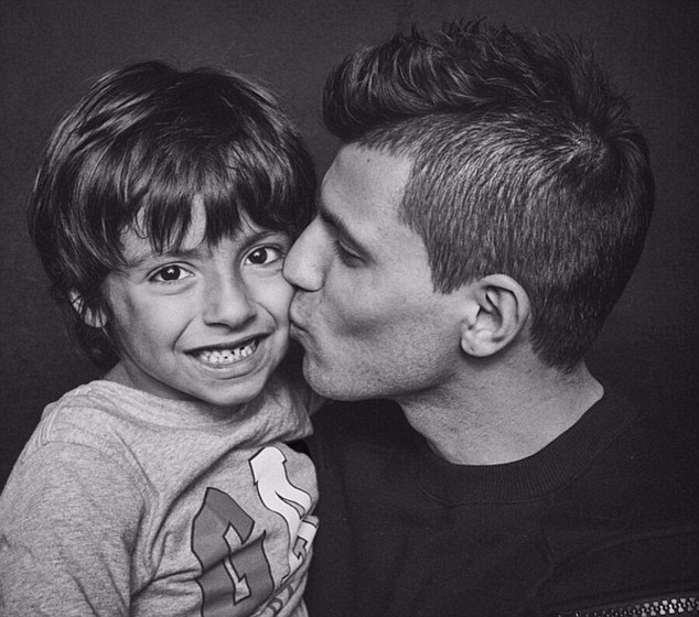 Sergio Aguero posts adorable Instagram picture with son Ben ahead of