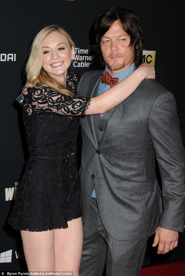 The Walking Dead's Norman Reedus NOTdating Emily Kinney his former co