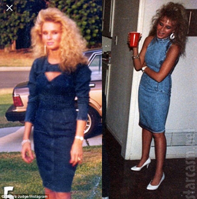 RHOC star Tamra Judge shares 1980s throwback with permed hair Daily