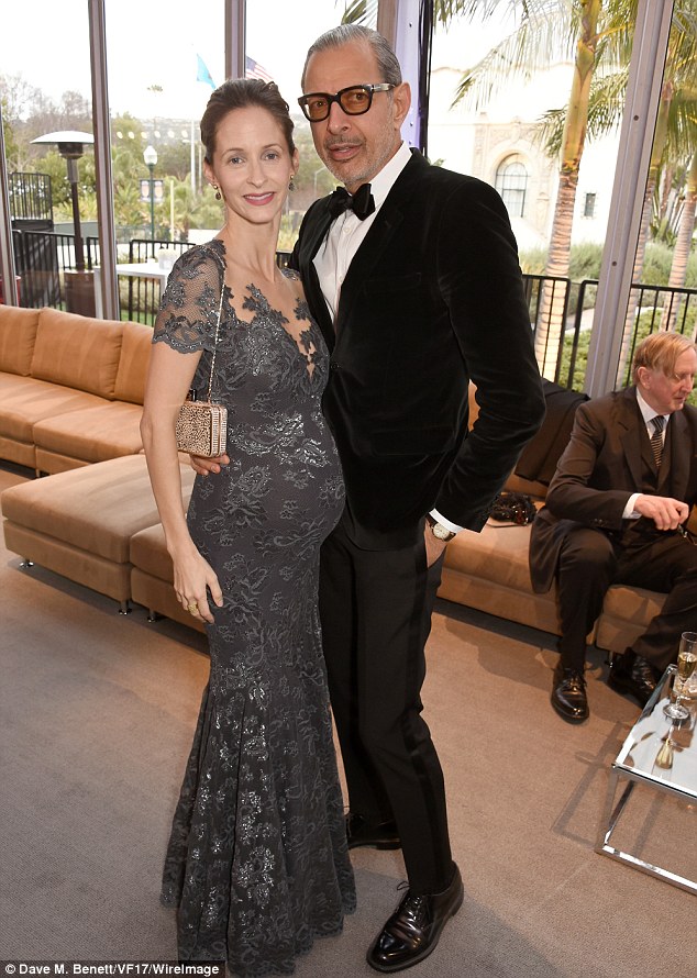 Jeff Goldblum and wife Emilie are expecting a baby boy Daily Mail Online