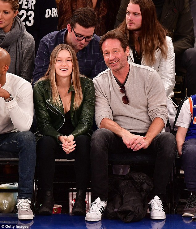 David Duchovny and daughter Madelaine spend time together Daily Mail