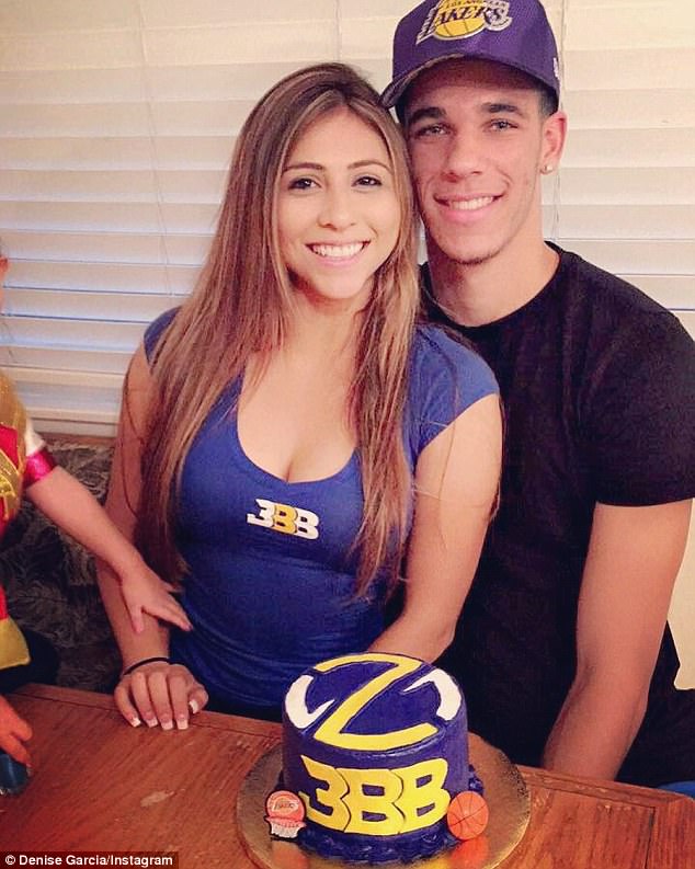 Laker Lonzo Ball expecting first child with Denise Garcia Daily Mail