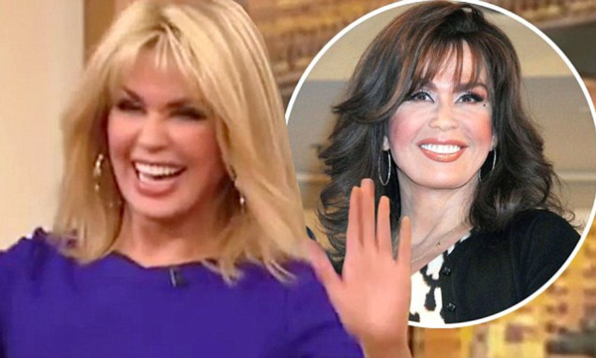 How To Style Your Hair Like Marie Osmond Marie Osmond Shows Off Hair