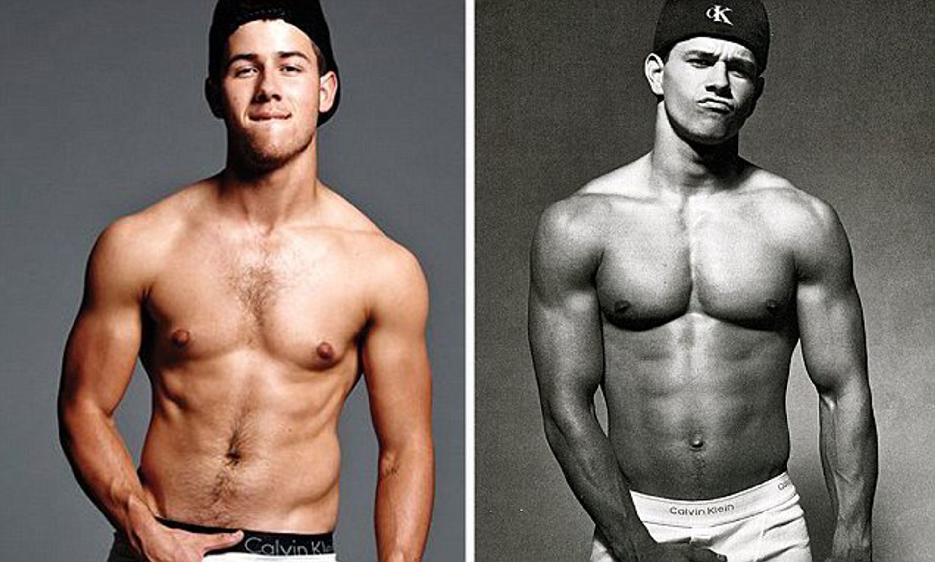 auf Tyrannei Halskette mark wahlberg calvin klein shoot Würstchen Banjo