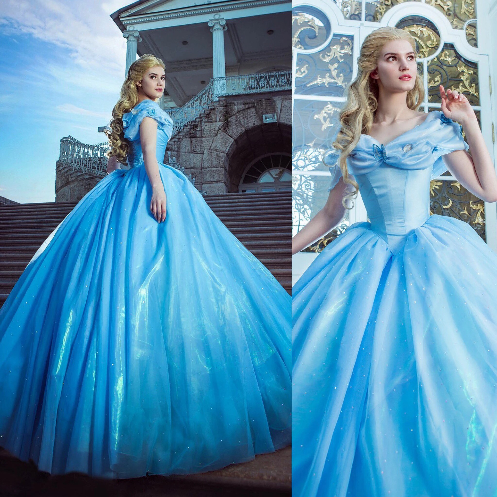 Cinderella Live Action dress 2015 adult costume disney Etsy