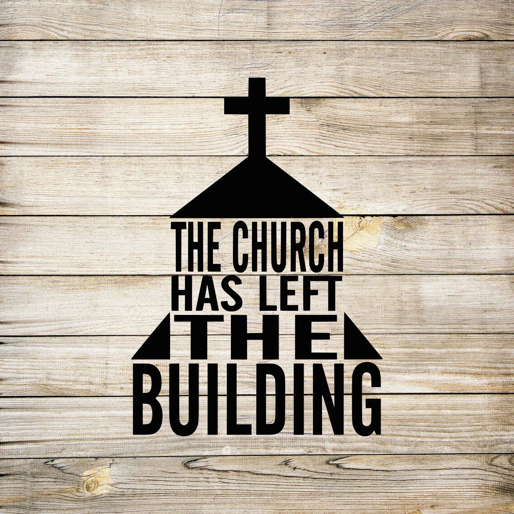 The Church Has Left the Building Etsy