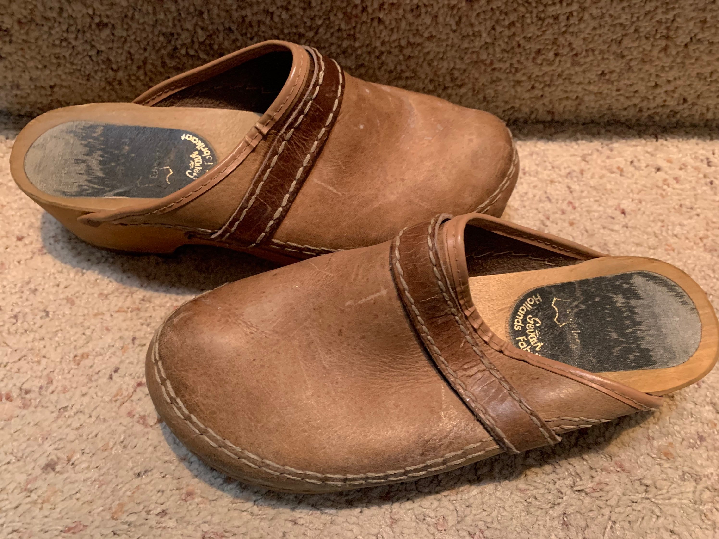 Mens Dutch Clogs Etsy