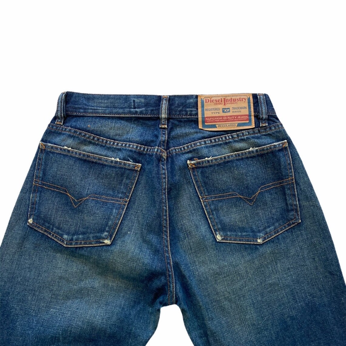 Vintage Diesel Industry Denim Jeans Etsy