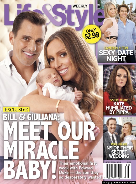 Edward Duke Rancic Photo Giuliana, Bill Rancic Debut Baby Boy HuffPost