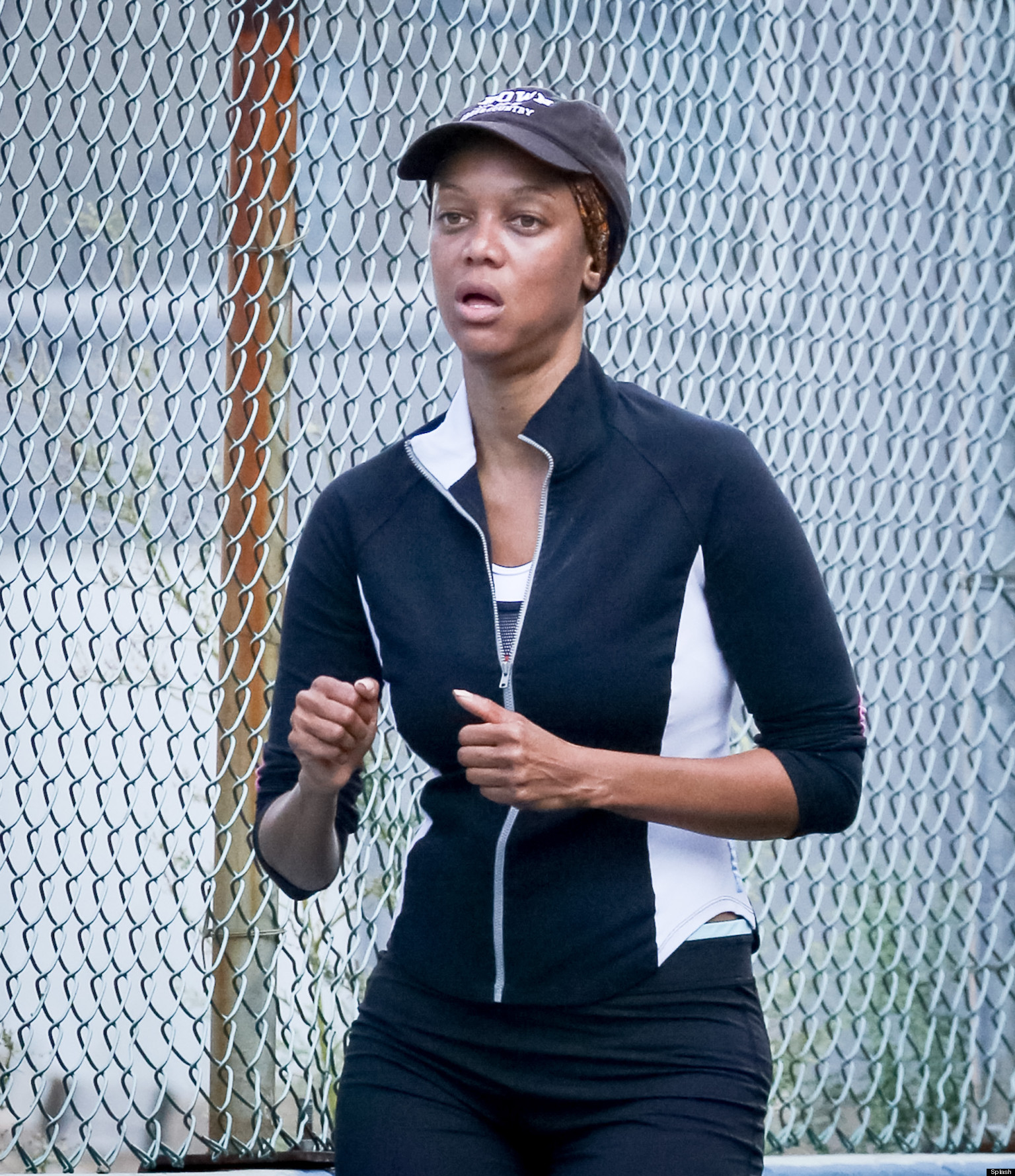 Tyra Banks Looks Unrecognisable As She Pounds The Streets Of NYC (PICS