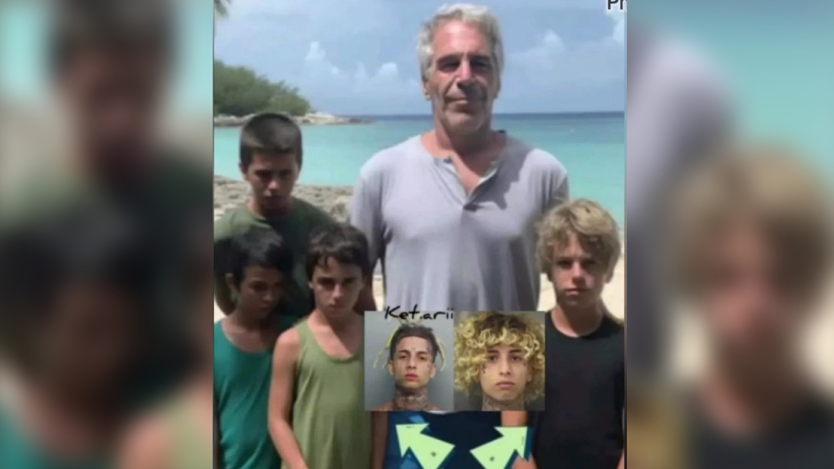 Is The Photo Of The 'Island Boys' On Jeffrey Epstein's Island Real? The