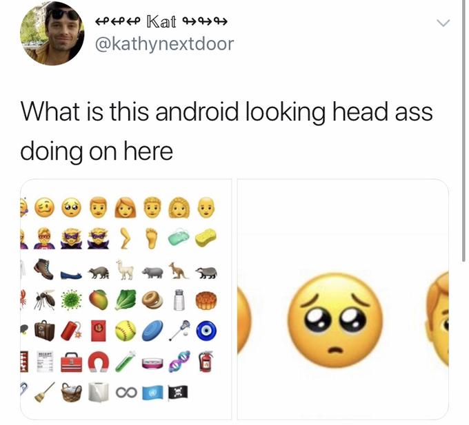 Android Emoji ios vs android Know Your Meme