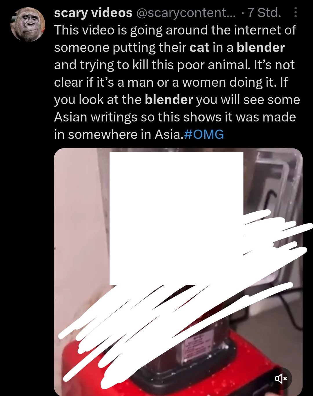 there is a cat blender video going around Cat Blender Video Know