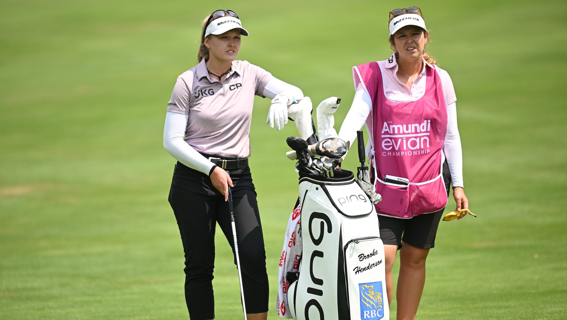 Winner’s Bag Brooke Henderson The Amundi Evian Championship Golf