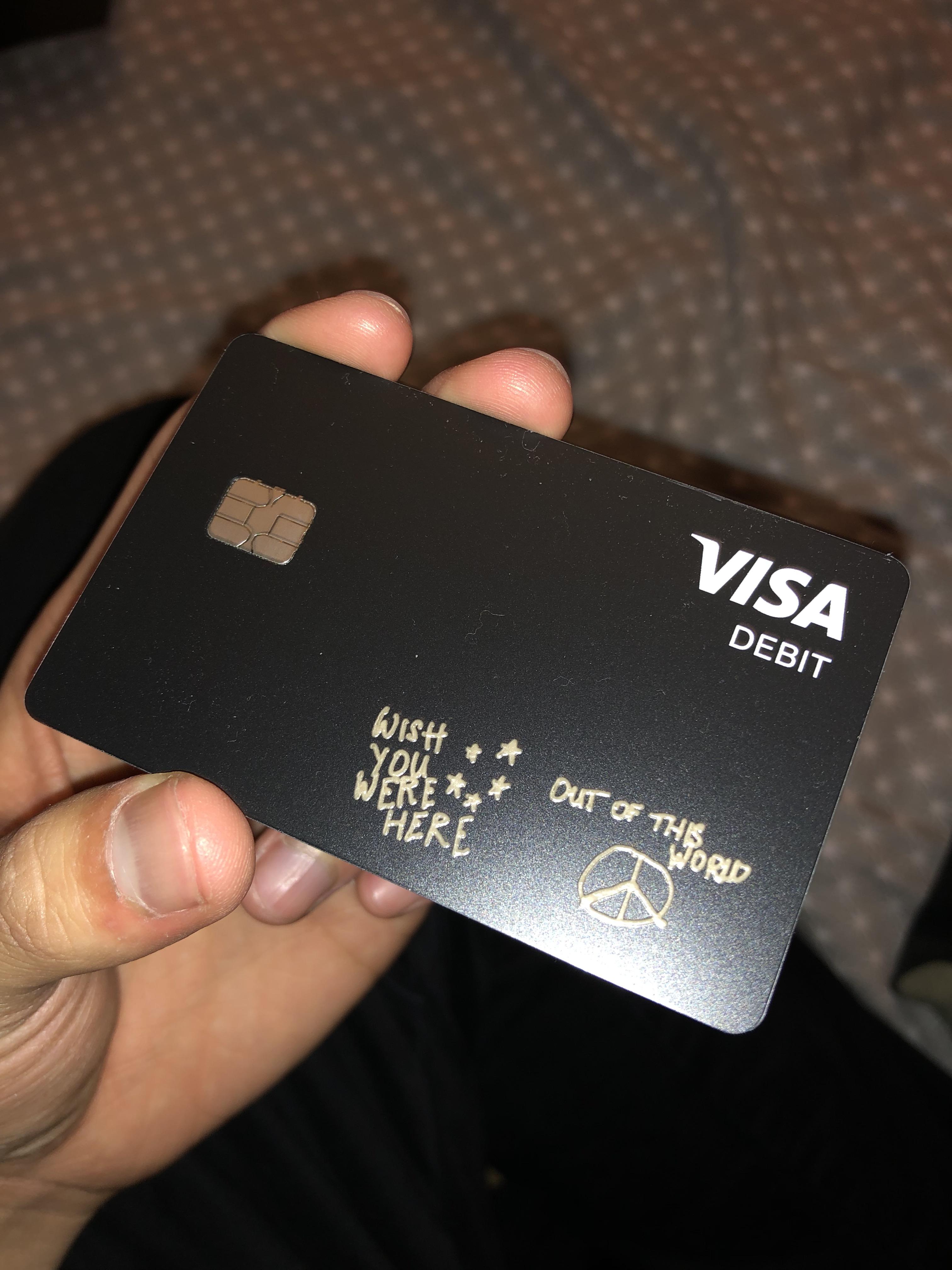 Cashapp card confirmed wavy r/travisscott