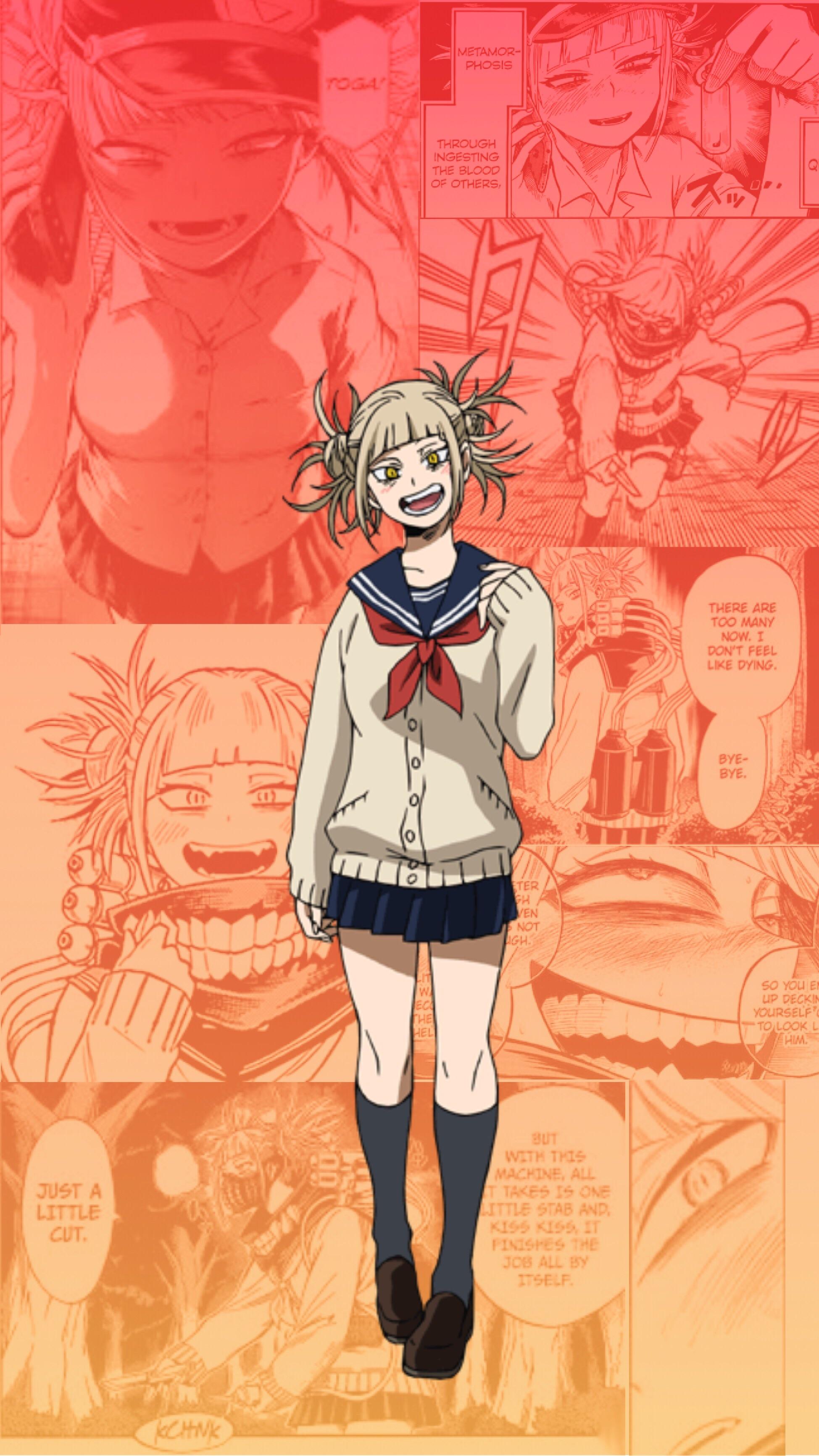 Himiko Toga phone wallpaper BokuNoHeroAcademia