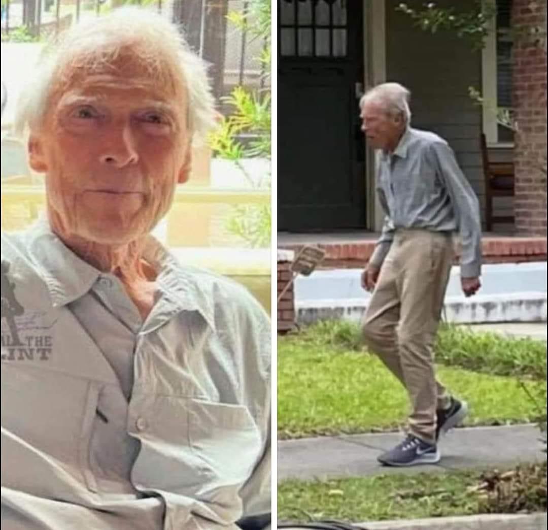 At 93 years old the great Clint Eastwood, actor and director, keeps on working.... LEGEND r