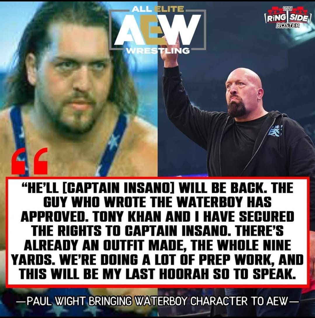 CAPTAIN INSANO SHOWS NO MERCY r/AEWOfficial