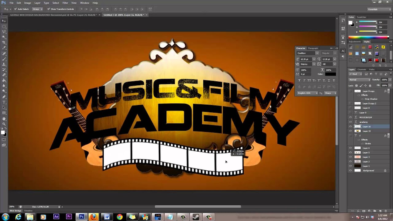 Making A Graphic Logo Using Adobe CS6