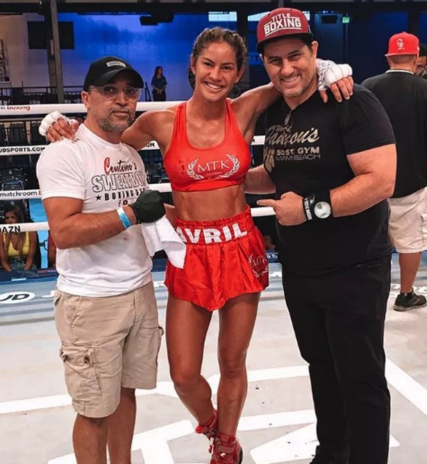 Meet OnlyFans star Avril Mathie an undefeated pro boxer and Miss