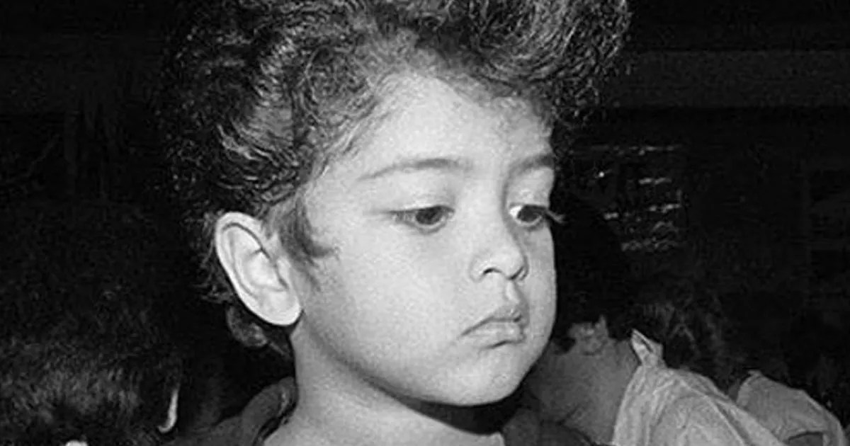 Can you guess who this little rock star grew up to be? Fans go crazy