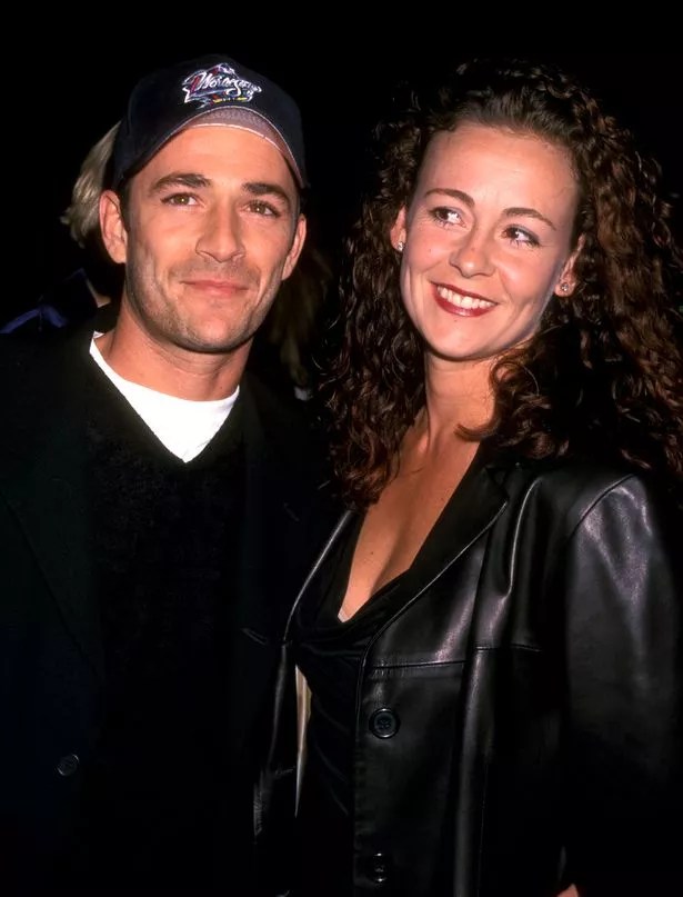 Inside Luke Perry's unusual love life as fiancee AND exwife were at