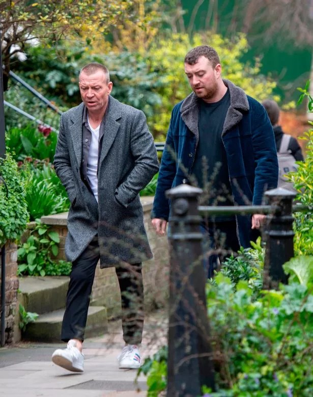 Sam Smith brunches with dad after £12m home security boost over