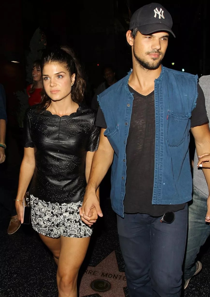 Taylor Lautner and Marie Avgeropoulos Mirror Online