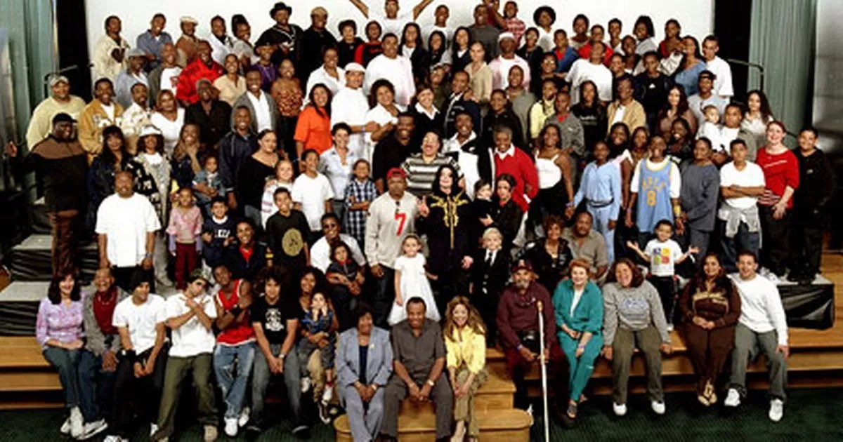 Michael Jackson's secret sister on historic family photo Mirror Online