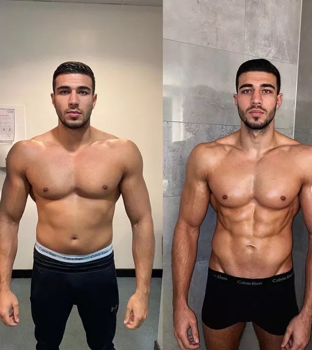 Love Island's Tommy Fury shows off incredibly muscular physique after