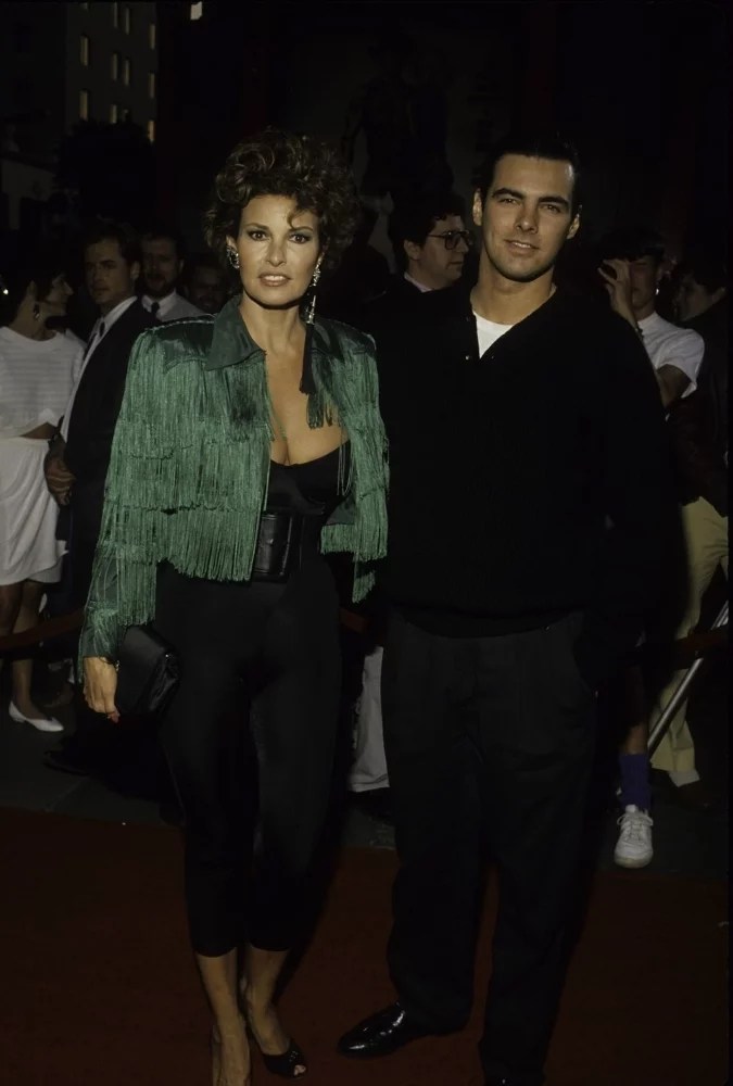 Raquel Welch with her son Damian Photo Print (24 x 30)