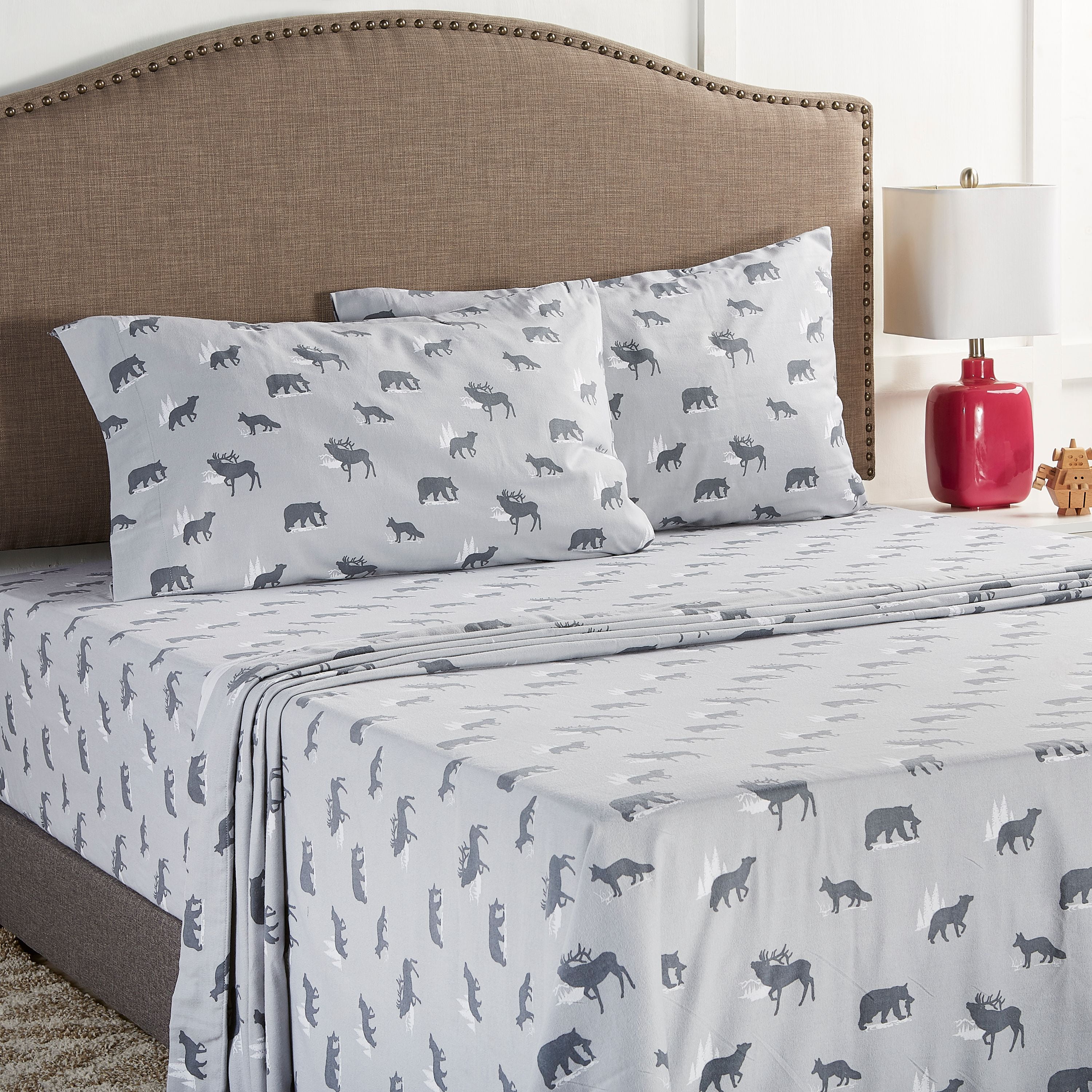 Mainstays Flannel Queen Sheet Set, 4 Piece Walmart Inventory Checker