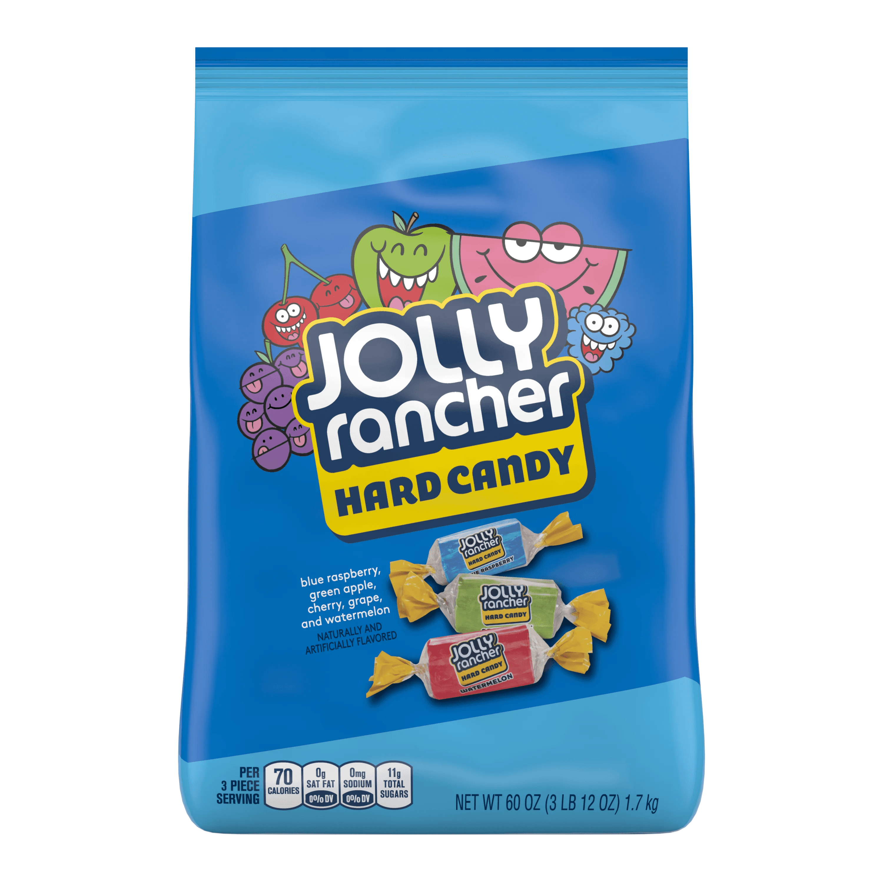 Jolly Rancher, Assorted Hard Candy Original Flavors, 60 Oz. Walmart