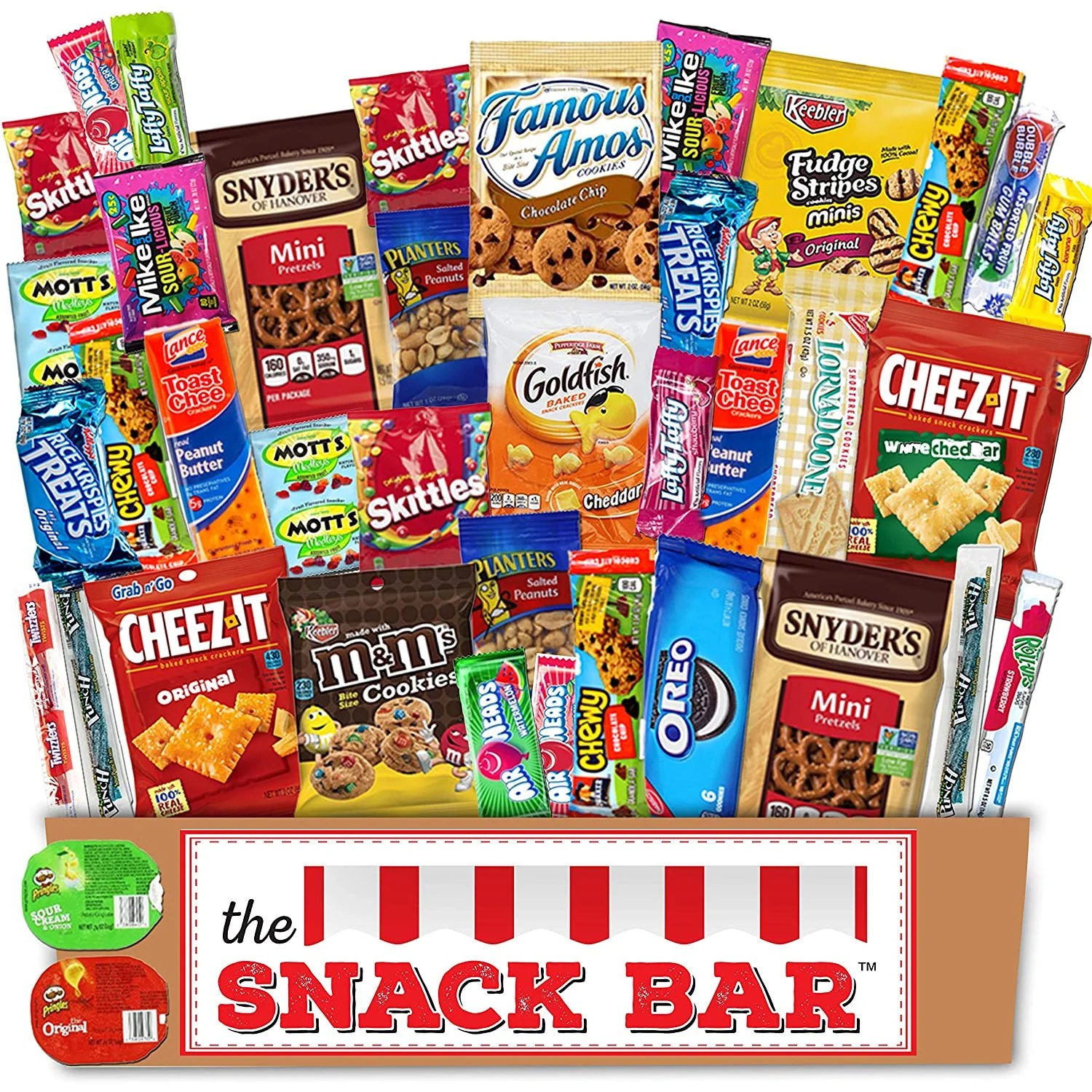 The Snack Bar Snack Care Package (40 count) Variety Assortment with