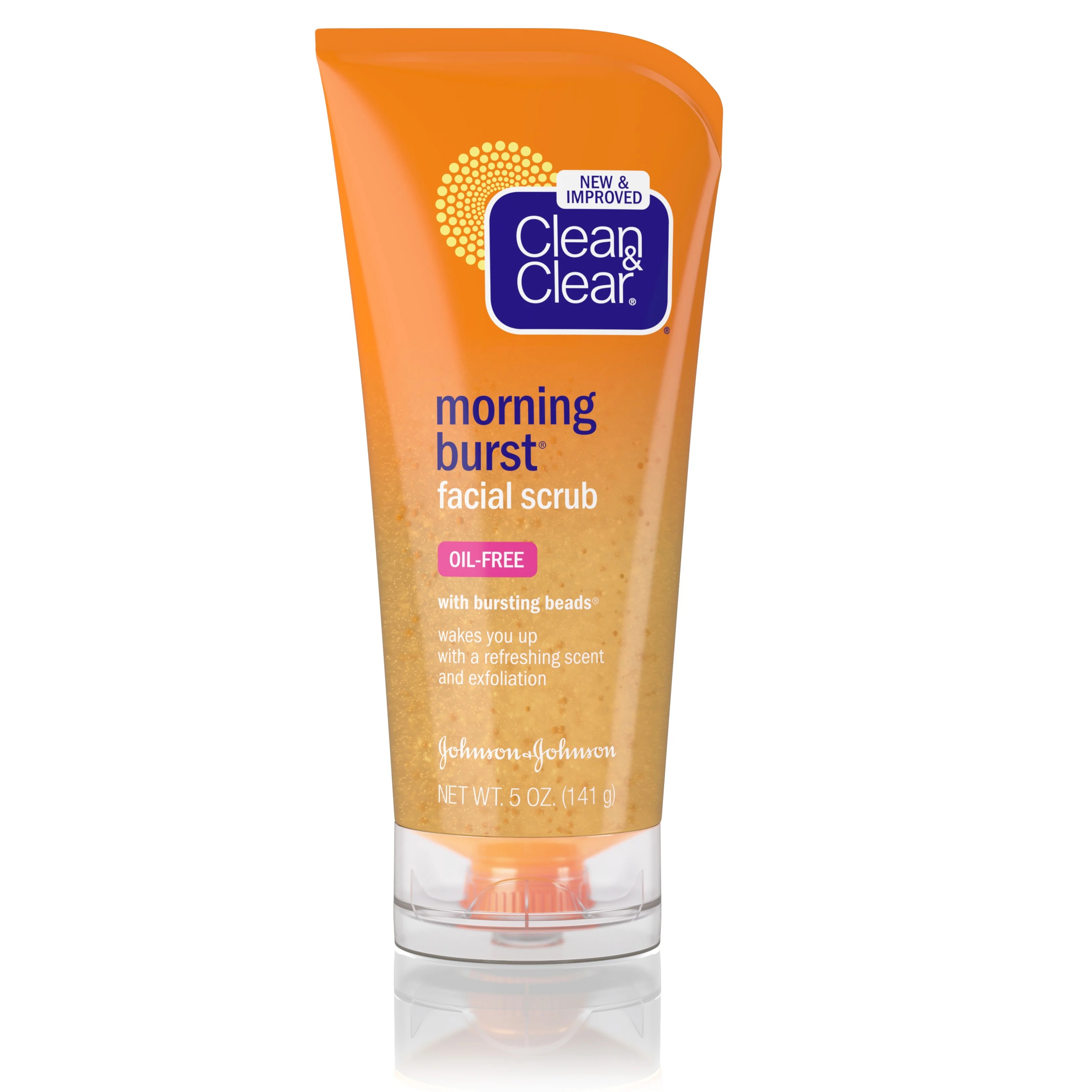 Clean & Clear Morning Burst Facial Scrub For All Skin Types, 5 Fl. Oz
