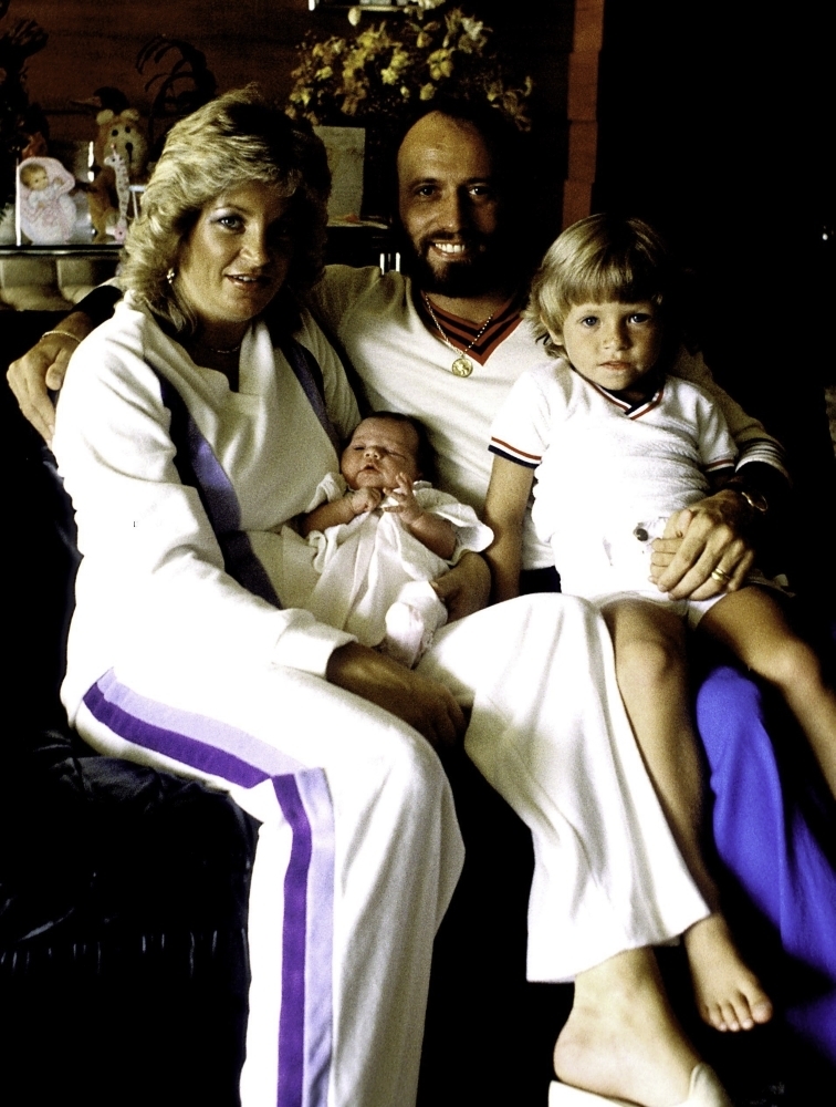 Maurice Gibb and family Photo Print (8 x 10)