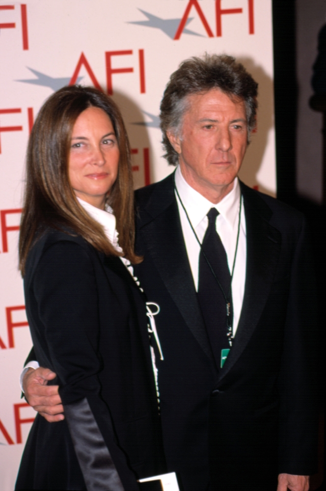 Dustin Hoffman And Wife At 2001 American Film Institute Awards, La, Ca