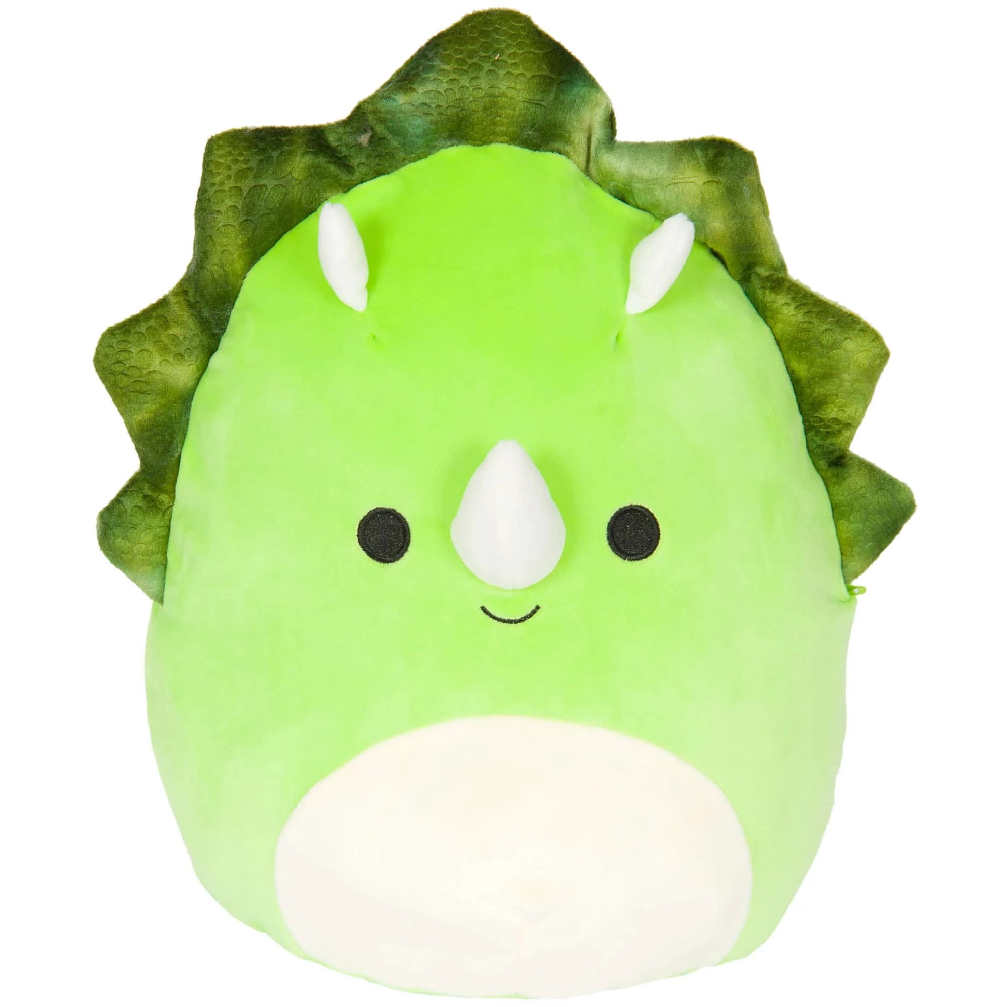 Squishmallow Kellytoy Tristan The Triceratops Dinosaur 8 Inch Stuffed