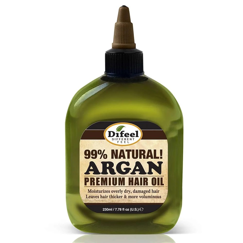 Difeel Premium Natural Hair Oil Argan Oil 7.78 oz.