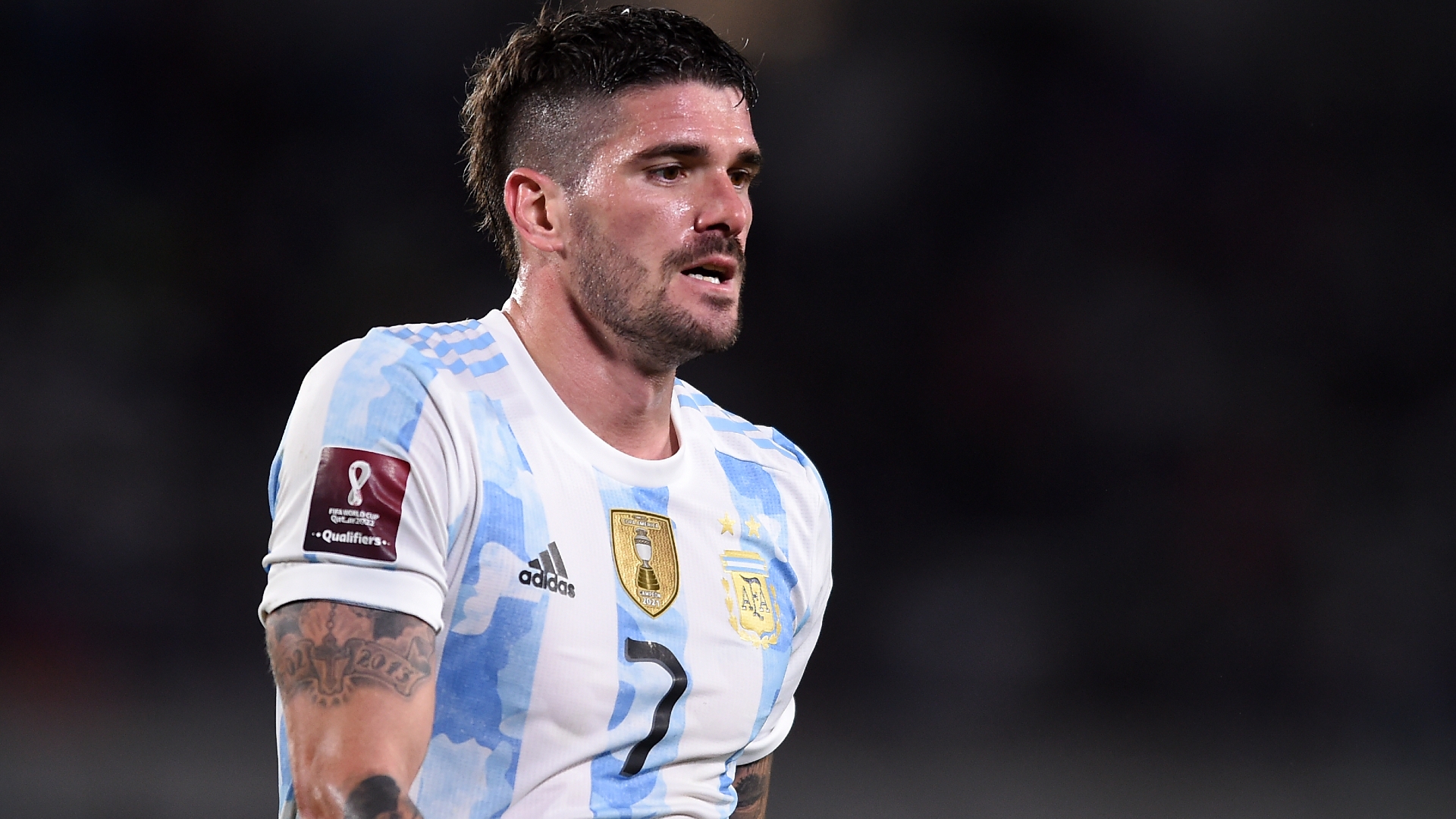 Rodrigo de Paul dreading beginning of World Cup with Argentina