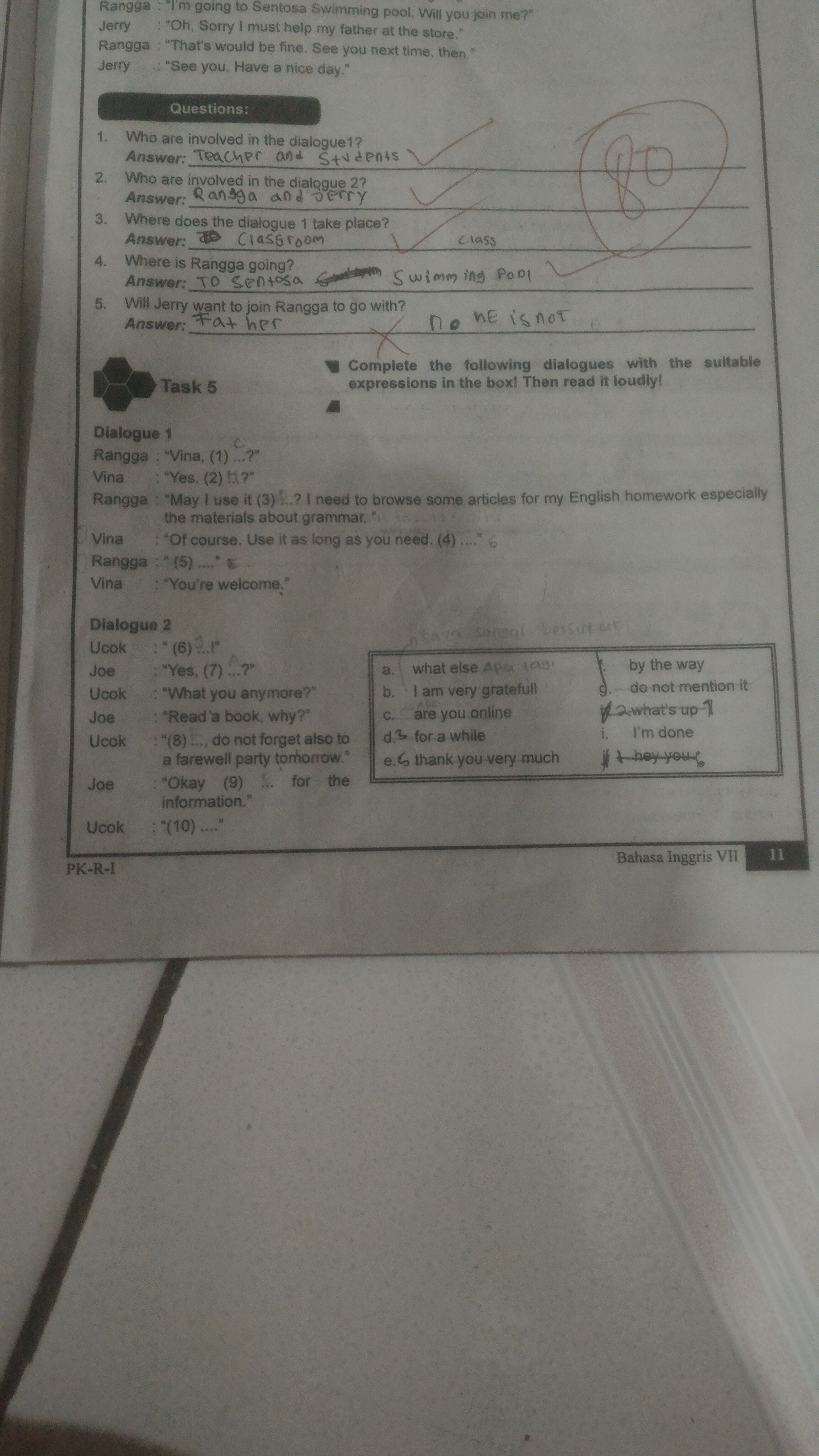 43+ Kunci Jawaban Lks Bahasa Inggris Kls 8 Semester 1 Images