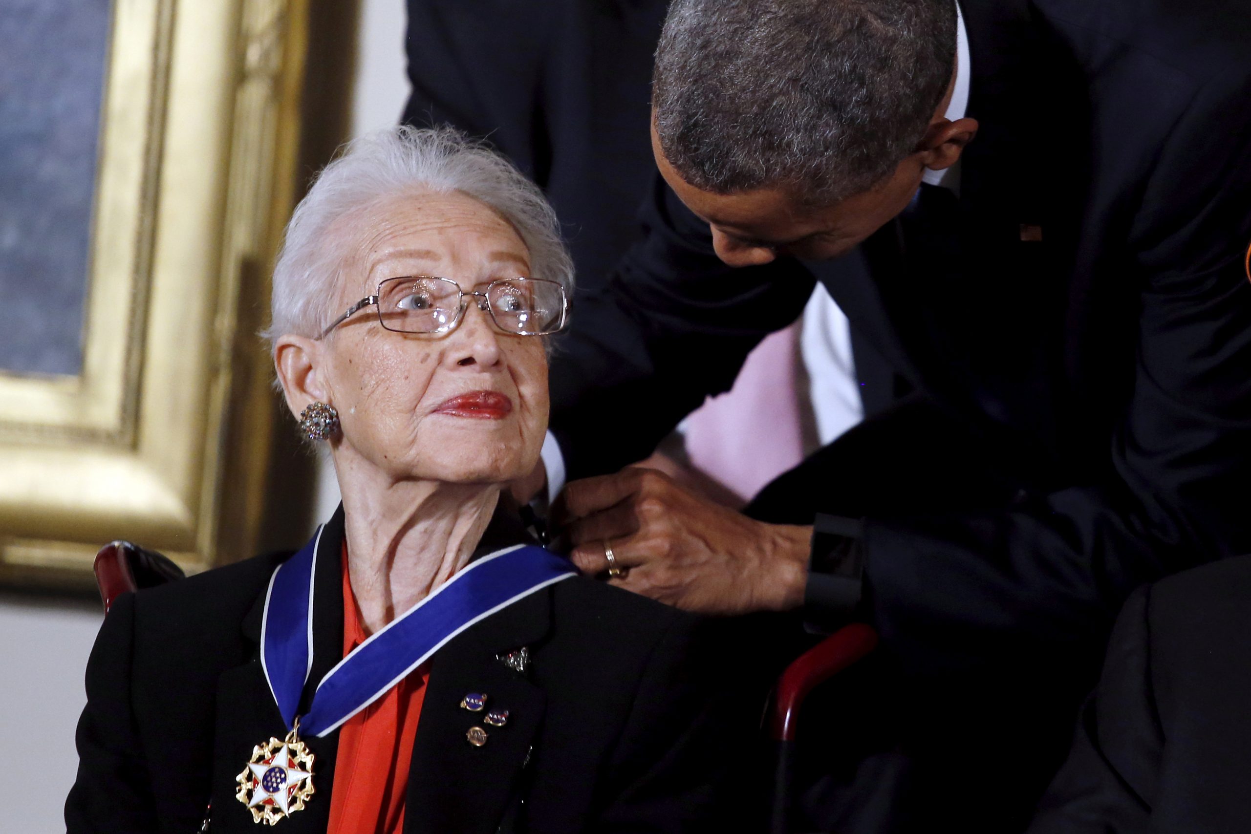 Katherine Johnson, NASA Mathematician Portrayed in 'Hidden Figures