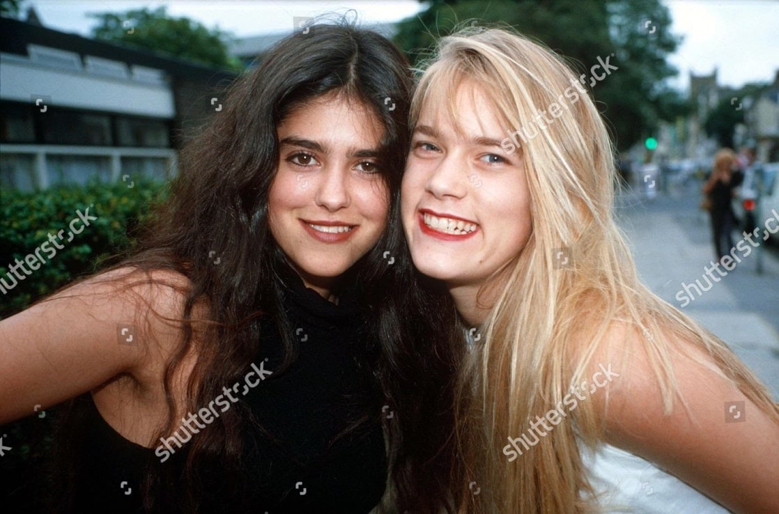 July 1988 Amy Fleetwood and Francesca Gregorini