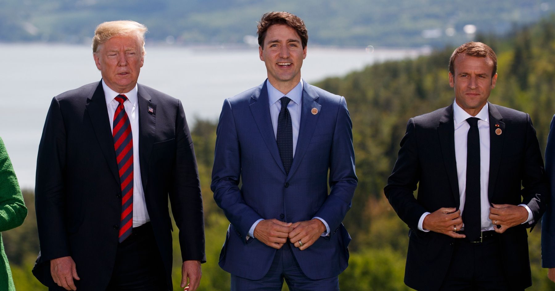 6'2" Justin Trudeau Just Busted One Of Donald Trump's 'Tall' Claims