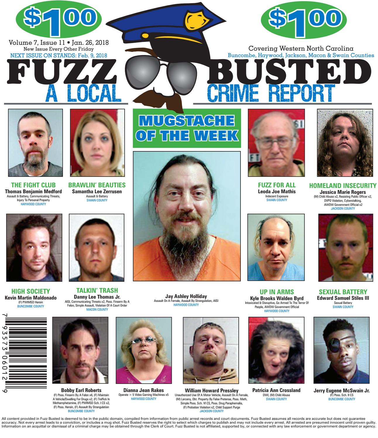 Volume 7 Issue 11 • January 26, 2018 by Fuzz Busted Issuu